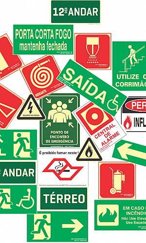 Sinalização de emergência Sinalização de emergência